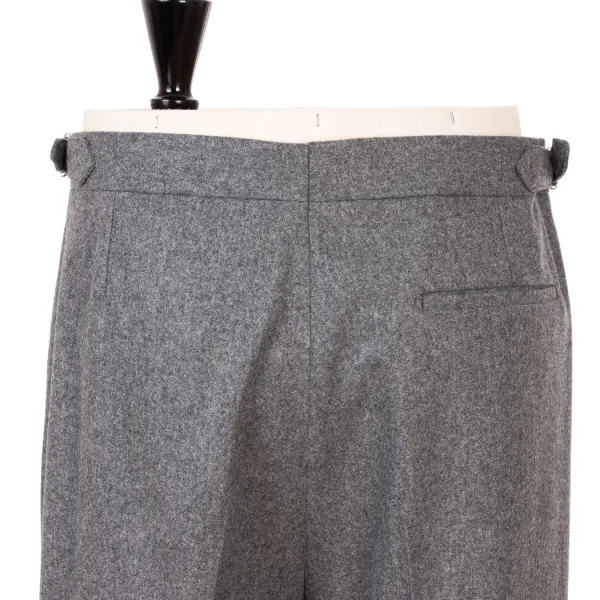 De Petrillo Pants "Lo Stile Di Toto" In Pure Wool From Drago - Handmade