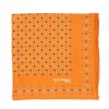 E. Marinella Patterned Pochette In Pure English Silk - Handrolled