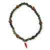 Specials X MJ Pearl Bracelet "Corno Portafortuna" Made From Colorful Pearls - Purely