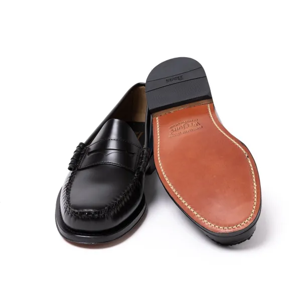 G.H. Bass Penny Loafers "The Original Weejun" In Calf Leather