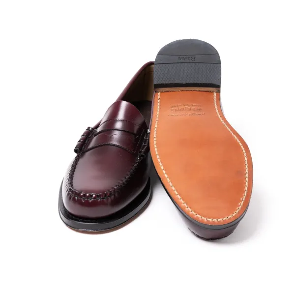 G.H. Bass Penny Loafers "The Original Weejun" In Calf Leather