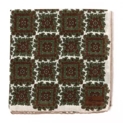 Petronius Pocket Square "Vintage 58" Made Of Wool And Silk