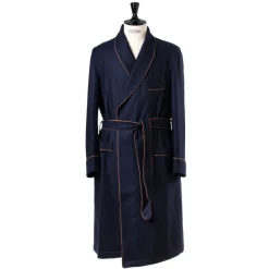 Justo Gimeno Principe Dressing Gown Made Of Pure English Wool