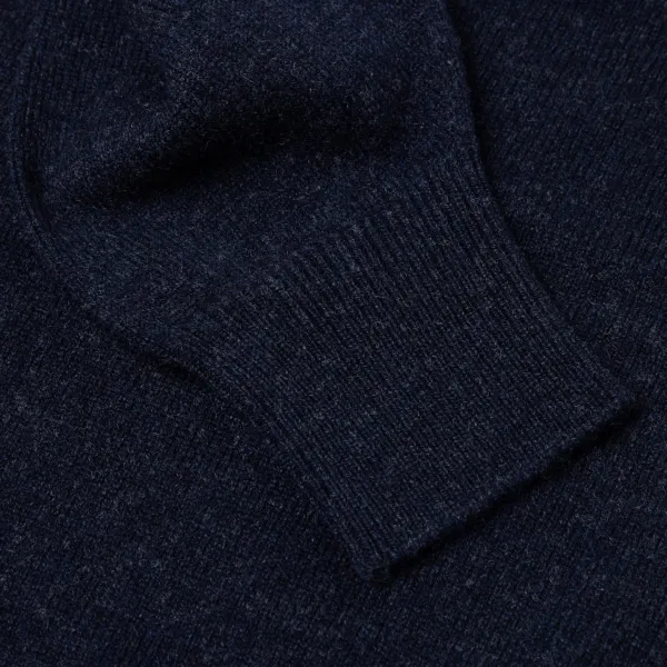 William Lockie Pullover "Leven Vee" Aus Reiner Geelong-Lambswool - 2 Ply