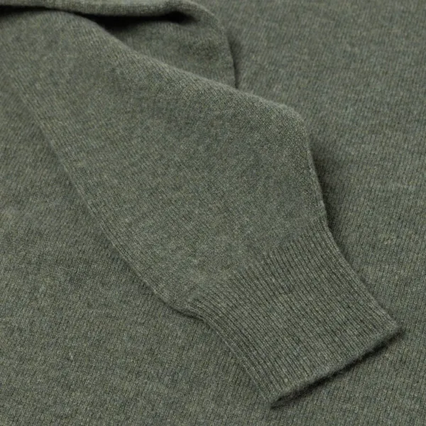 William Lockie Pure Geelong Lambswool "Leven Crew" Sweater - 2 Ply