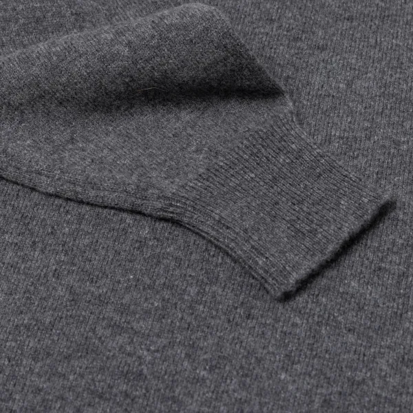 William Lockie Pure Geelong Lambswool "Leven Crew" Sweater - 2 Ply
