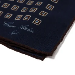 Cesare Attolini Pure Wool Pocket Square