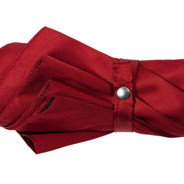 Maglia Red Sporty Umbrella With Hand-Sewn Leather Handle