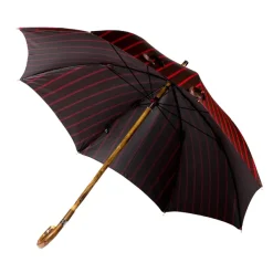 Maglia Red Umbrella With Wooden Handle