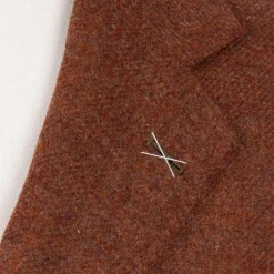 De Petrillo Rust Brown Jacket