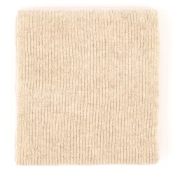 William Lockie Scarf "Ribbed Scarf" Made Of Pure Lambswool - 3 Ply