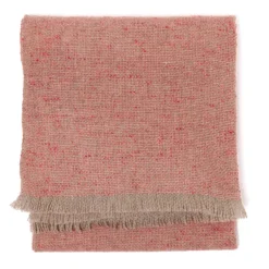 Cesare Attolini Scarf "Tweed Jacquard" Made Of Pure Cashmere - Handmade
