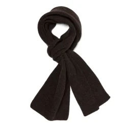 William Lockie Schal "Ribbed Scarf" Aus Reiner Lambswool - 3 Ply