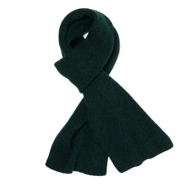 William Lockie Schal "Ribbed Scarf" Aus Reiner Lambswool - 3 Ply