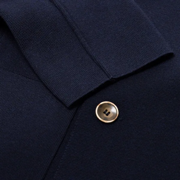 Settefili X Mj: Knitted Blazer "Giacca In Maglia" In Pure Merino Wool