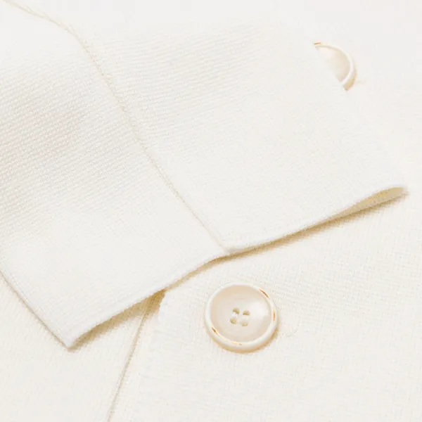 Settefili X Mj: Knitted Blazer "Giacca In Maglia" In Pure Merino Wool
