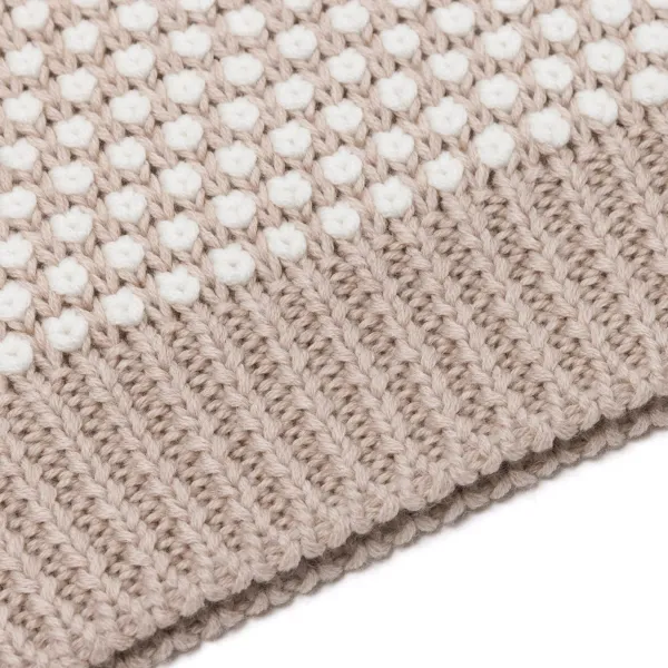 Settefili X Mj: Sweater "Motivo A Perline" In Pure Merino Wool