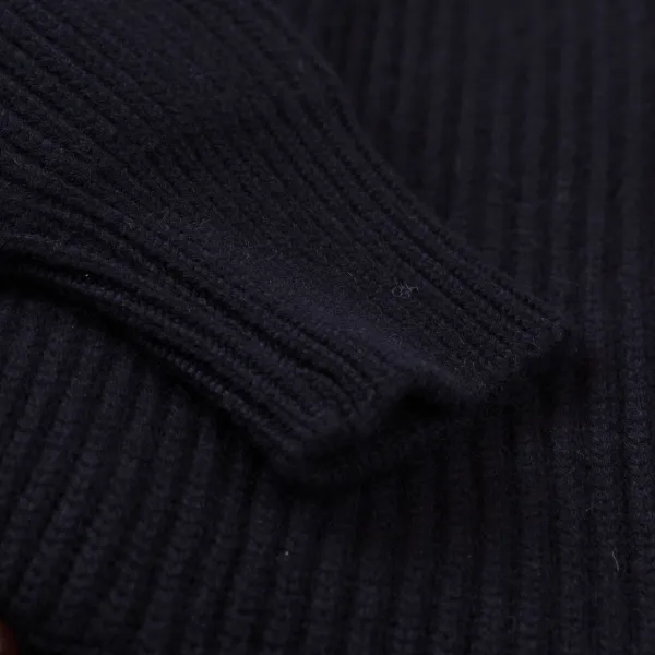 William Lockie Shawl-Collar Cardigan "Shawl-Windsor" Made Of Pure Scottish 6 Ply Cash