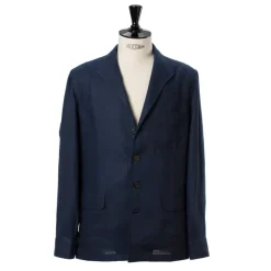 Justo Gimeno Shirt-Jacket "Teba" Made Of Pure Irish Linen