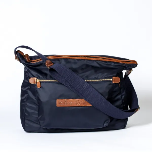 Felisi Shoulder Bag Made Of Nylon And Saddle Leather