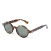 TBD EYEWEAR Sonnenbrille "Oxford Dark Havana" Mit Grunen Glasern - Handarbeit