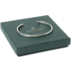 Codis Maya Sterling Silver Bangle "New Friendship