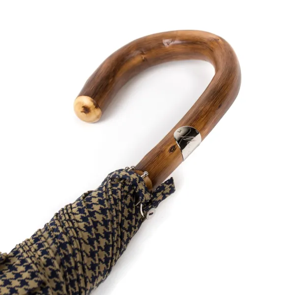 Maglia Stick Umbrella "Lord" With Polished Chestnut Wood Handle - Purely Hand