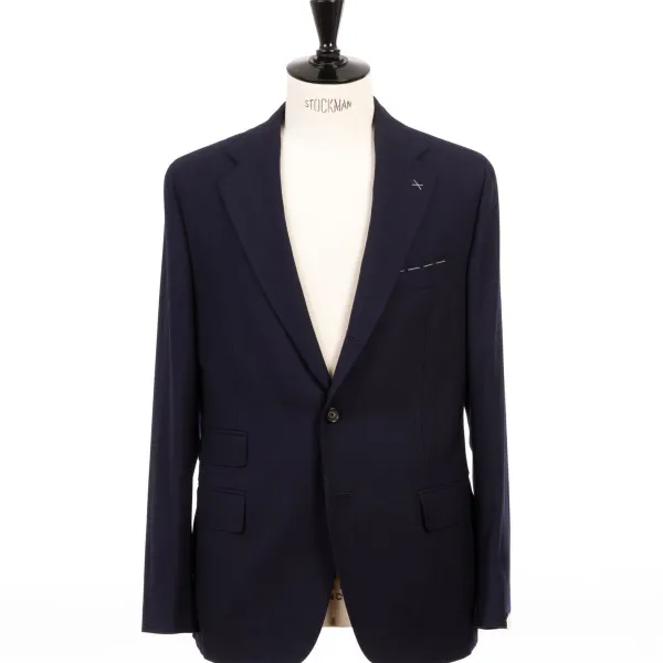 De Petrillo Suit "Sartorial Business-Class" In Pure Wool - Handmade