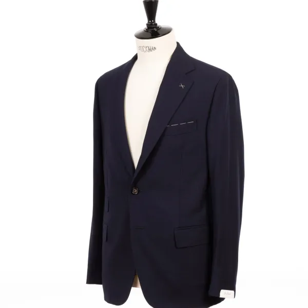 De Petrillo Suit "Sartorial Business-Class" In Pure Wool - Handmade