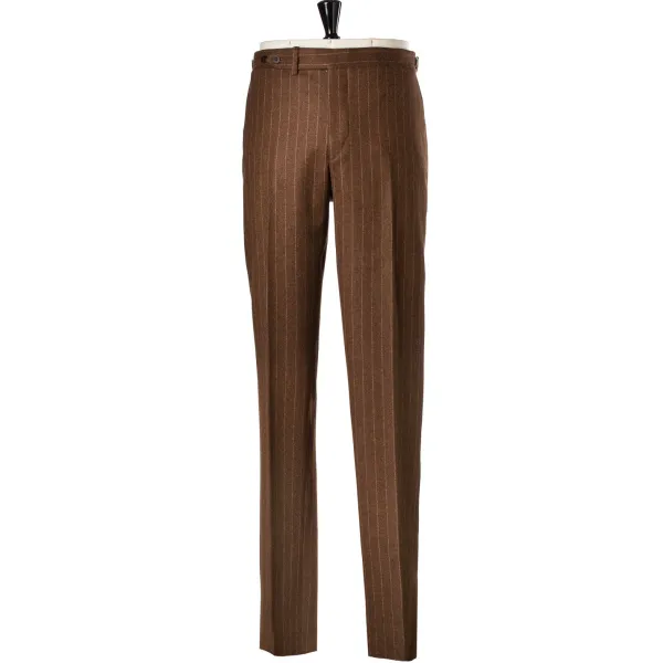 Orazio Luciano Suit "Vintage-Chalkstripe" Made Of Pure Wool "Vintage Fox" By Fox Brot