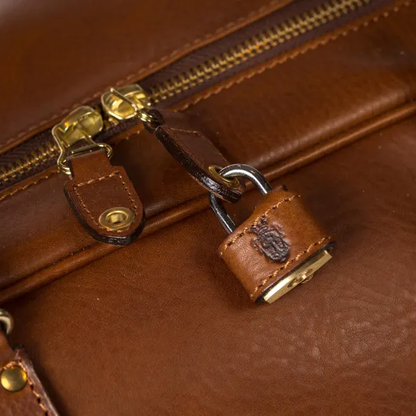 Felisi Suitcase "Soft Traveler" Made Of Grained Calfskin - Handcrafted