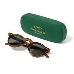 TBD EYEWEAR Sunglasses "World Earth Bio" With Green Lenses - Handmade