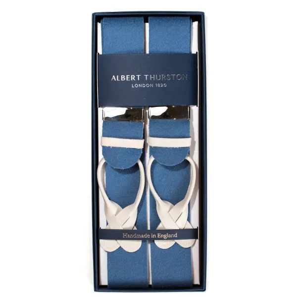 Albert Thurston Suspenders "Boxcloth" To Button
