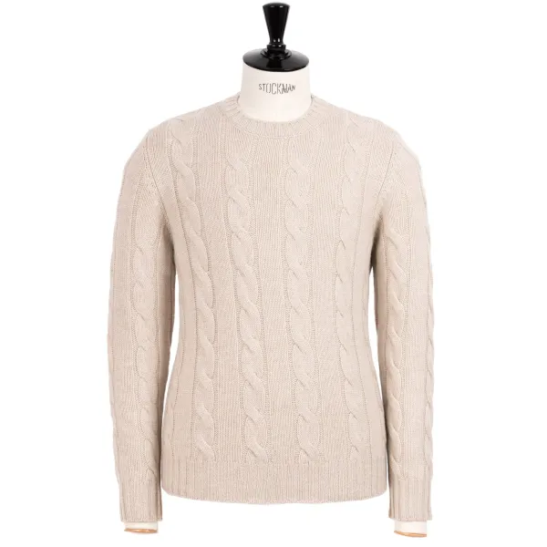 Di Poldo Sweater "Olimpico" In Pure Cariaggi Cashmere - Handmade