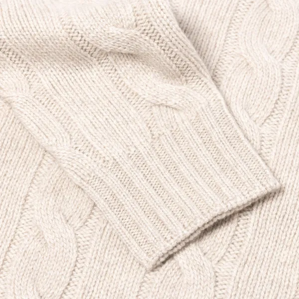 Di Poldo Sweater "Olimpico" In Pure Cariaggi Cashmere - Handmade