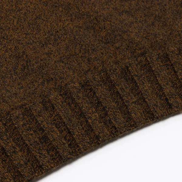 Cesare Attolini Sweater "Val Pusteria" Made Of Pure Cashmere - Duvet Melange