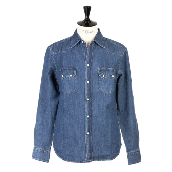 Tellason X Michael Jondral: Western Shirt "Gold Rush" In Pure Cotton D