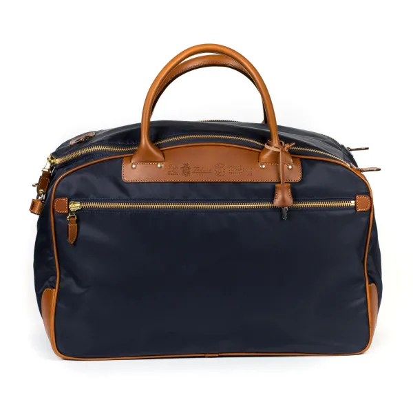 Felisi Travel Bag "Vacation I" Made Of Nylon And Saddle Leather