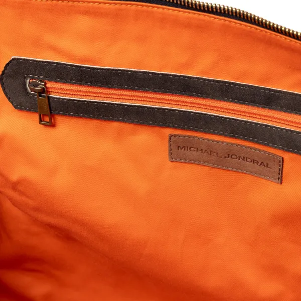 Thomas Riemer Wien Travel Bag "Velden" Brown Goatskin - Handmade