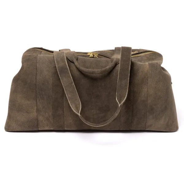 Thomas Riemer Wien Travel Bag "Velden" Brown Goatskin - Handmade