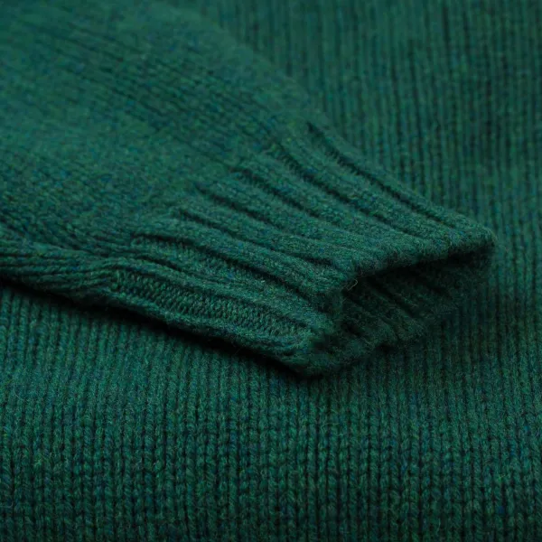 William Lockie Turtleneck Sweater "Alain Rollneck" Made Of 4 Ply Geelong Lambswool