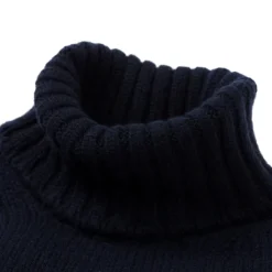 William Lockie Turtleneck Sweater "Gentry Rollneck" Made Of Pure 6 Ply Scottish Cashm