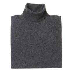 William Lockie Turtleneck Sweater "Oxton Rollneck" Made Of Fine Scottish 1 Ply Cashme