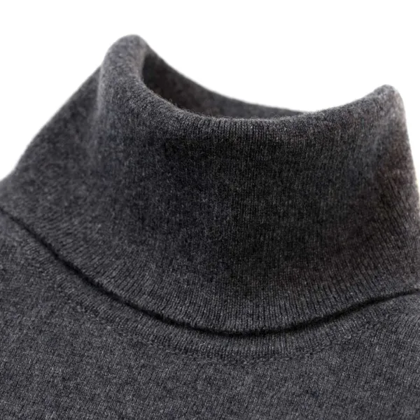 William Lockie Turtleneck Sweater "Oxton Rollneck" Made Of Fine Scottish 1 Ply Cashme