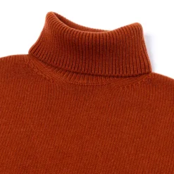 Cesare Attolini Turtleneck Sweater "Val Gardena" In Pure Cashmere