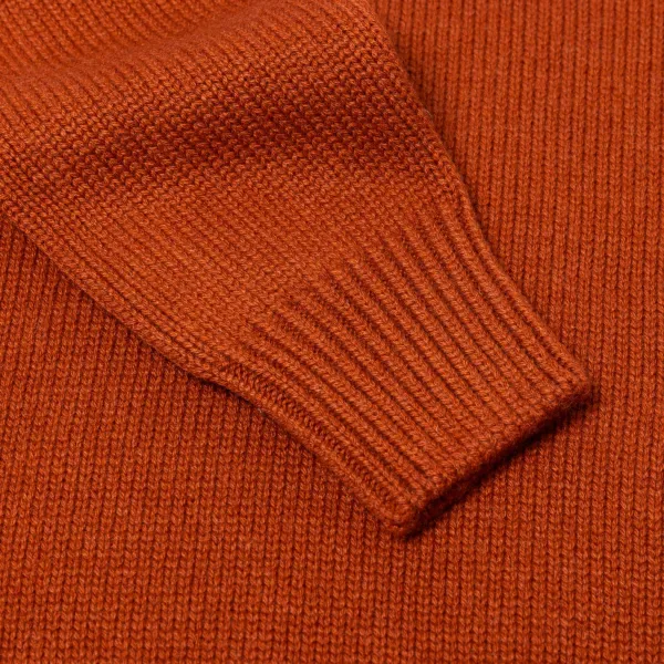 Cesare Attolini Turtleneck Sweater "Val Gardena" In Pure Cashmere