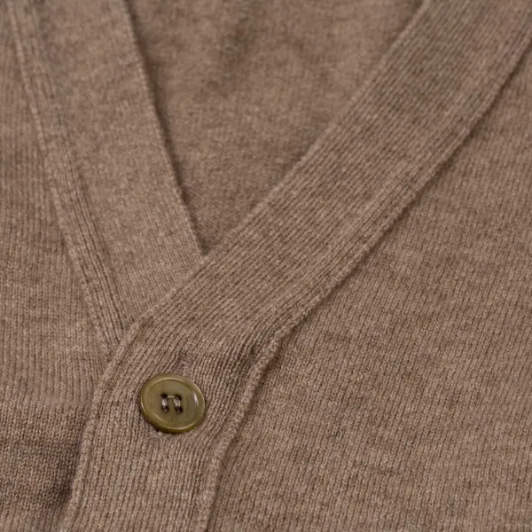 William Lockie Waistcoat "Oxton Waistcoat" Made Of Fine Scottish 1-Ply Cashmere