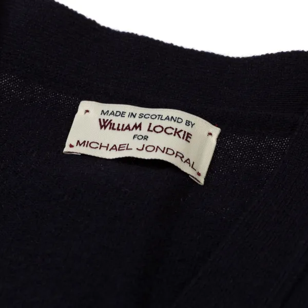 William Lockie Waistcoat "Oxton Waistcoat" Made Of Fine Scottish 1-Ply Cashmere