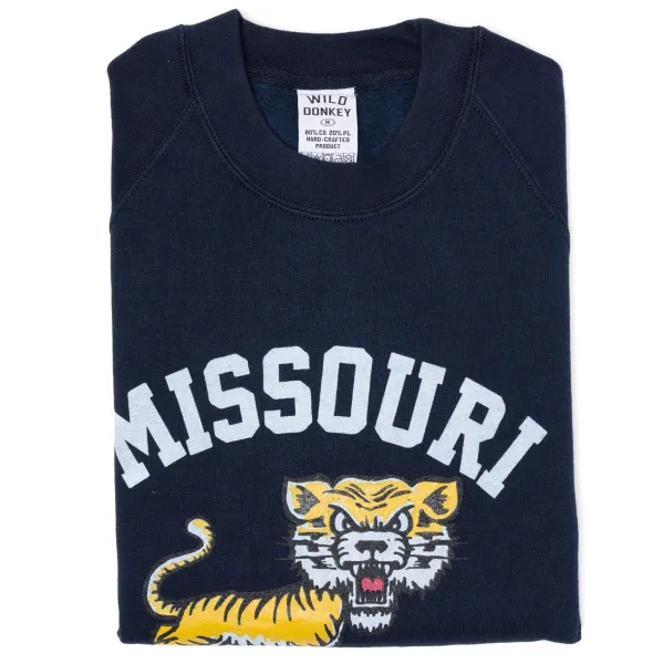 Specials X MJ Wild Donkey X Mj: Sweatshirt With Vintage Print "Missouri" M