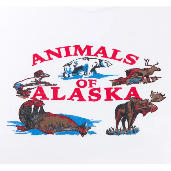 Specials X MJ Wild Donkey X Mj: Vintage Print "Animals" Cotton Mix Sweatshirt
